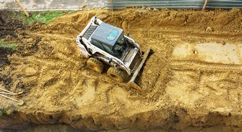 how to level a floor with a skid steer|How to Level Uneven Ground with a Skid Steer : A Step.